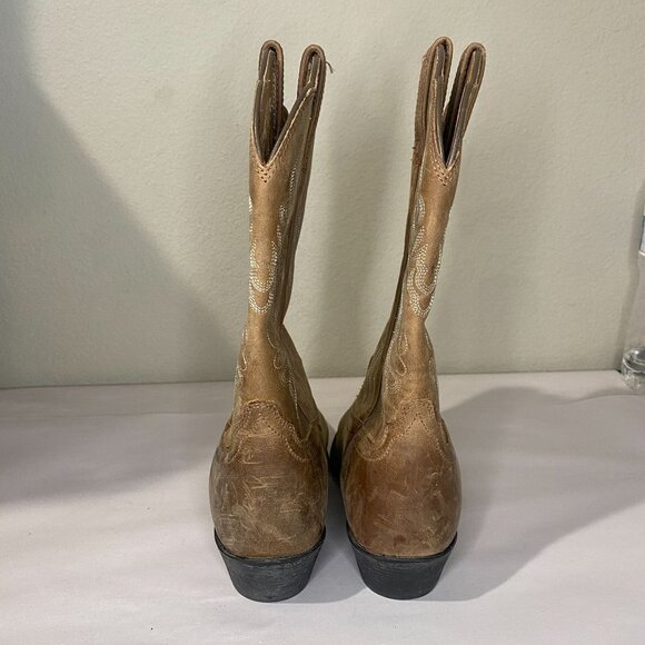 Ariat Leather Boots Heritage Western J Toe Sassy Brown - Picture 5 of 9